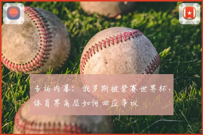 专访内幕：俄罗斯被禁赛世界杯，体育界高层如何回应争议
